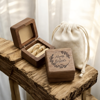 Premium Wooden Ring Box detail 3