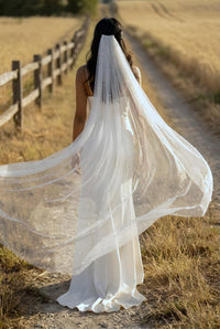 Double Pearl Veil detail 3